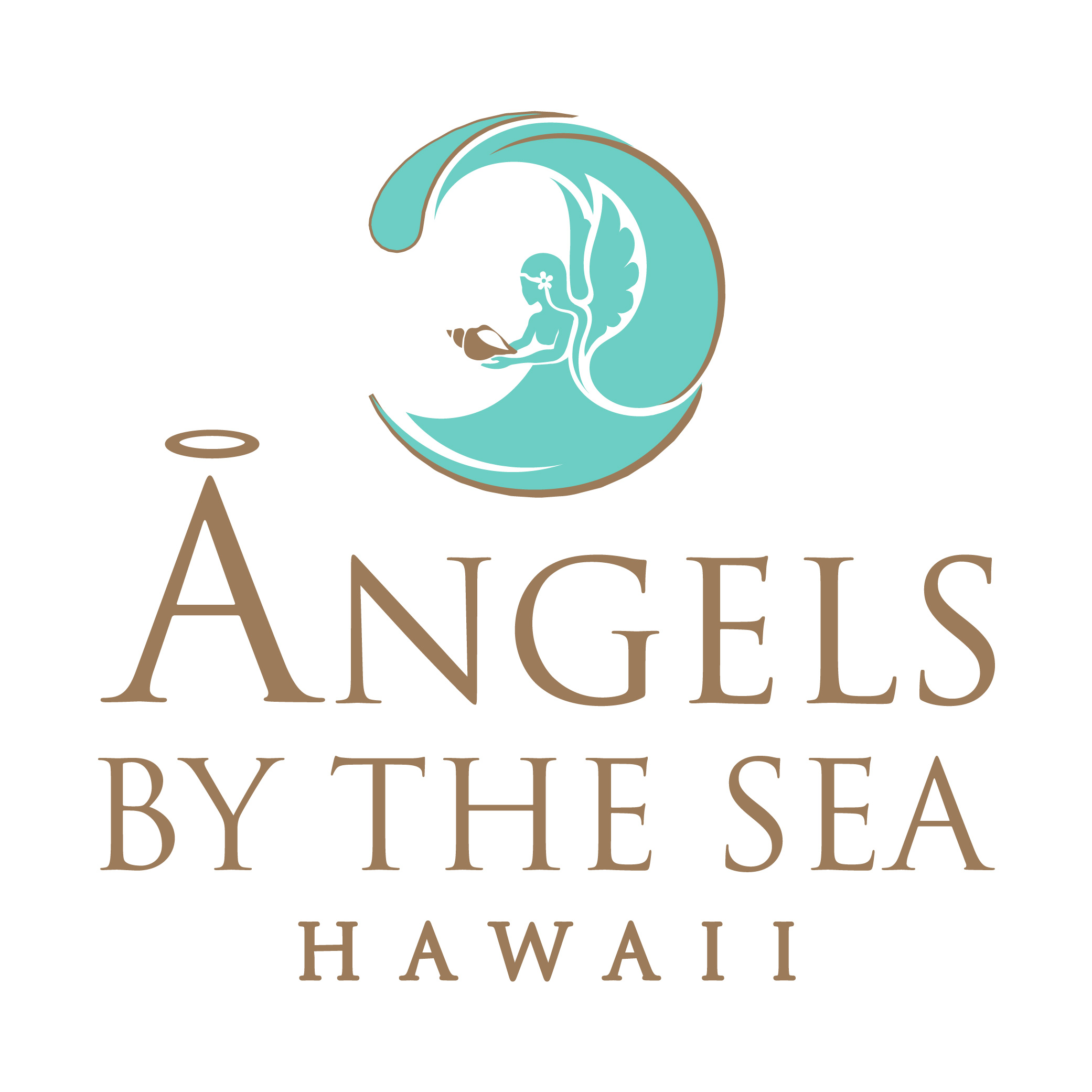 ハワイ　Angels By THE Sea 新品　刺繍　入り　チュニック　フラ